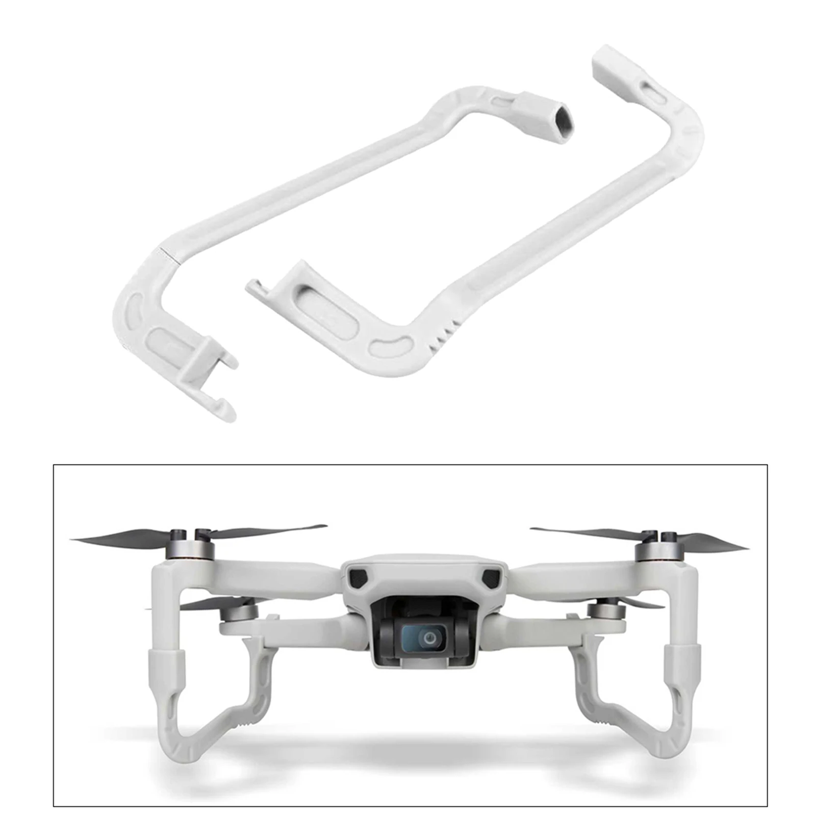 2 Packs Landing Gear Extensions Legs Extended Support Legs for DJI Mavic Mini 2/Mini Drone Accessories