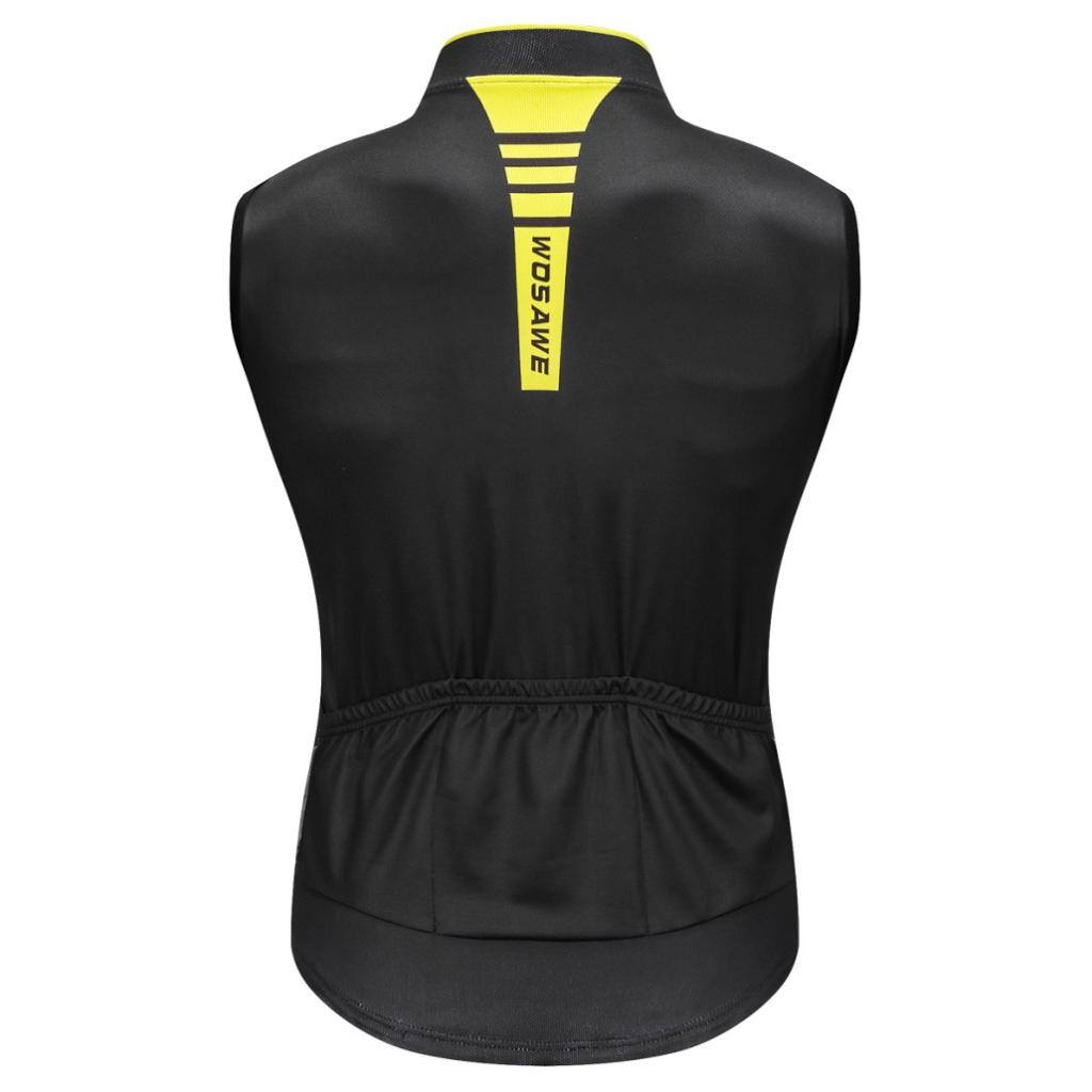 Unisex Windproof Vest Breathable Reflective Cycling MTB Bike Vest Sleeveless