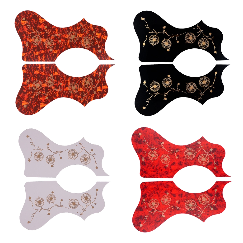 2pcs 41in Acoustic Guitar Pickguard Anti-scratch Plate Parts Left/Right Hand