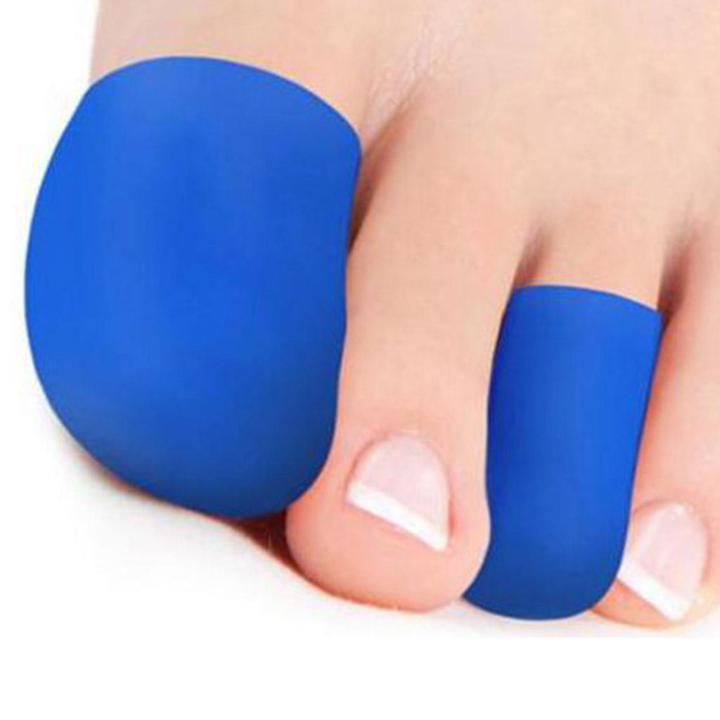 5 Pairs Gel Toe Cap Protectors Sleeves Toenails Loss Blisters Corns Cushions