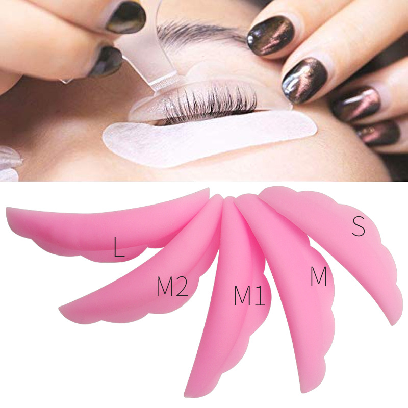 Best of 5Pairs ​Silicone Eyelash Perm Pad Eyelash Extension Curler Accessorie Colorful Lashes Rods Shield Lifting Applicator Makeup Tool Reviews & Tips