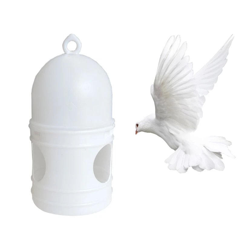 Pigeons Feeder Water 1L/2L/3L/6L Pot Plastic Pet Drinker Handle Dispenser 