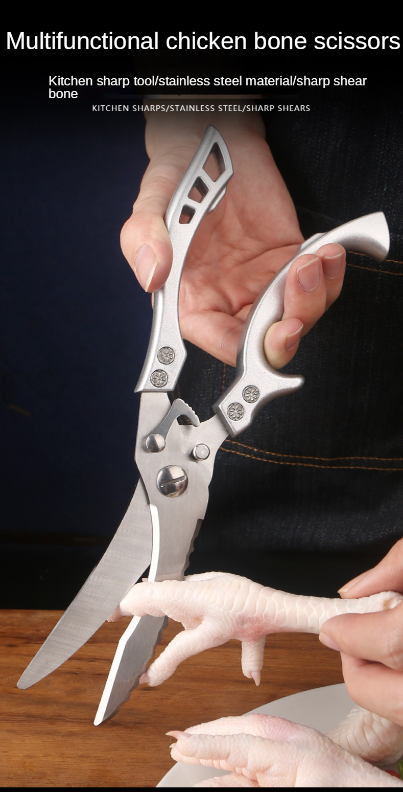 Multi-purpose Powerful Scissors Stainless Steel