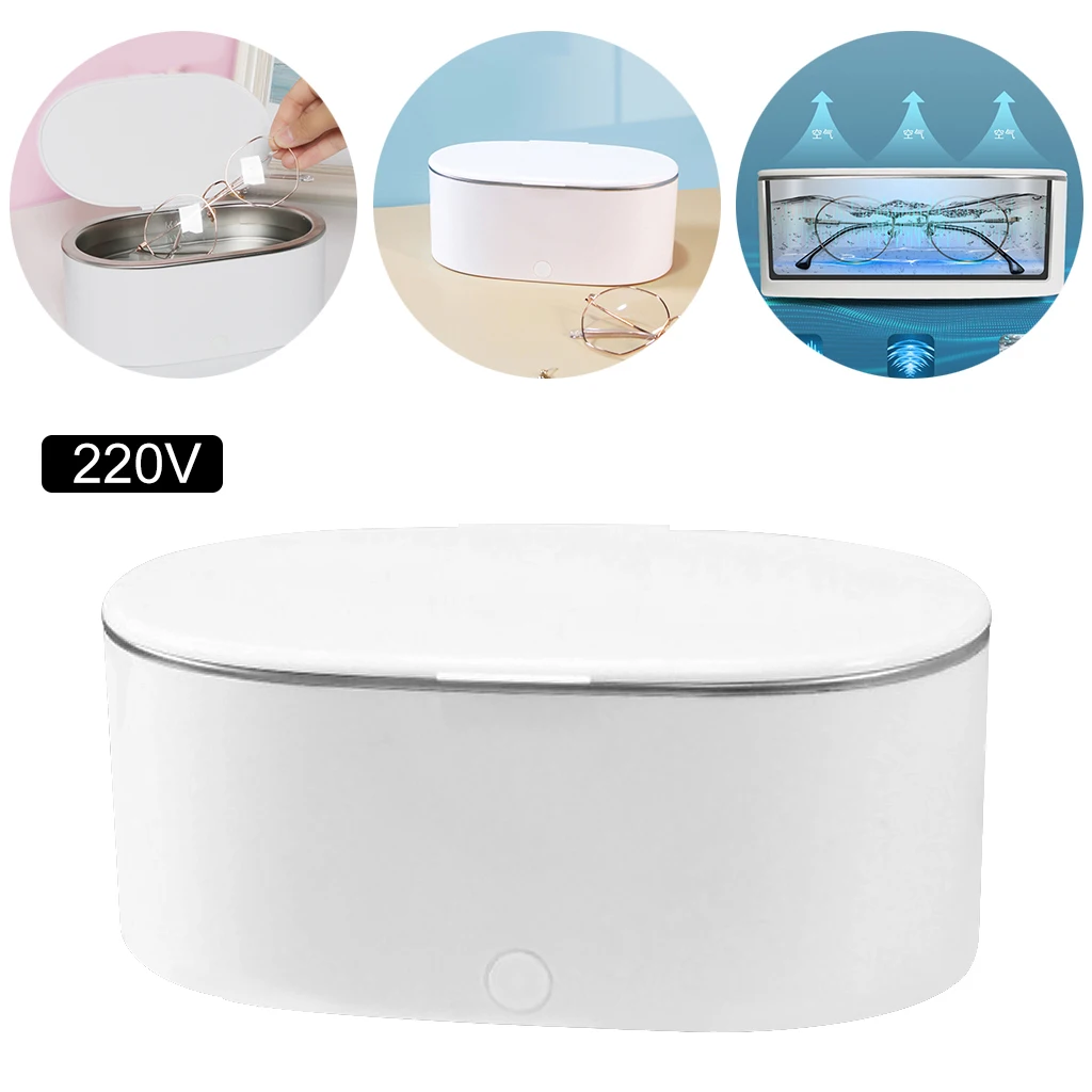 Home Ultrasonic Cleaning Machine High Frequency Vibration Washing Jewelry Glasses Watch