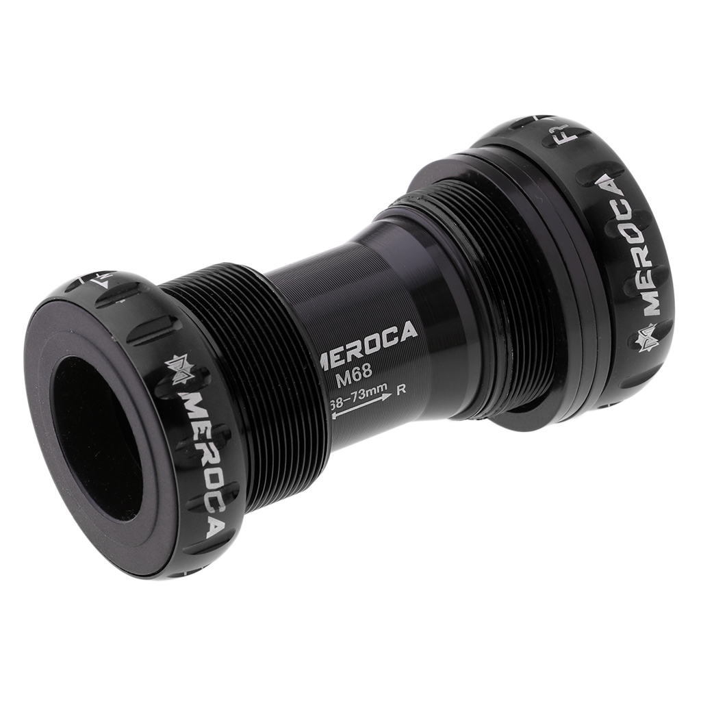 BB68 Bottom Bracket 68/73mm Thread Type Crankset Bearings Bicycle Axis for Road Mountain Bicycle Bike