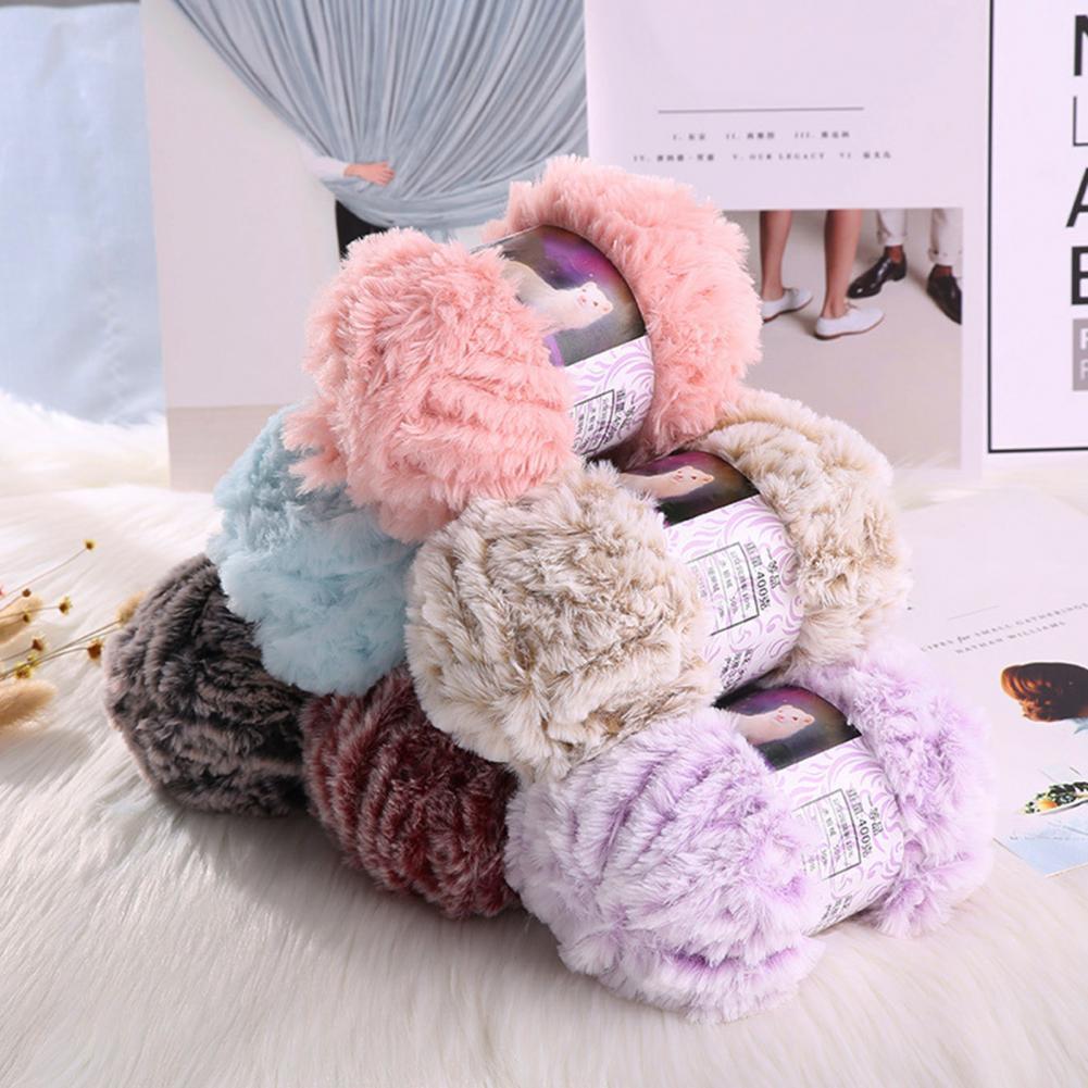 50g/Roll Crochet Thread Yarn Hair Wool Cashmere for Hand Knitting Crochet Sweater Thread Baby Clothes Scarf Fluffy Mink Yarn 50g/Roll Crochet Thread Yarn Hair Wool Cashmere for Hand Knitting Crochet Sweater Thread Baby Clothes Scarf Fluffy Mink Yarn