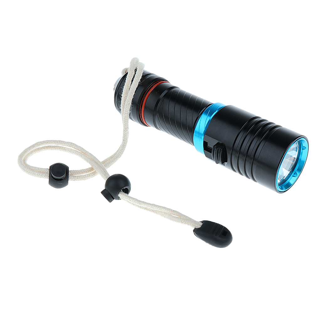Underwater 100m  Waterproof Diving LED Flashlight 1000LM Lamp