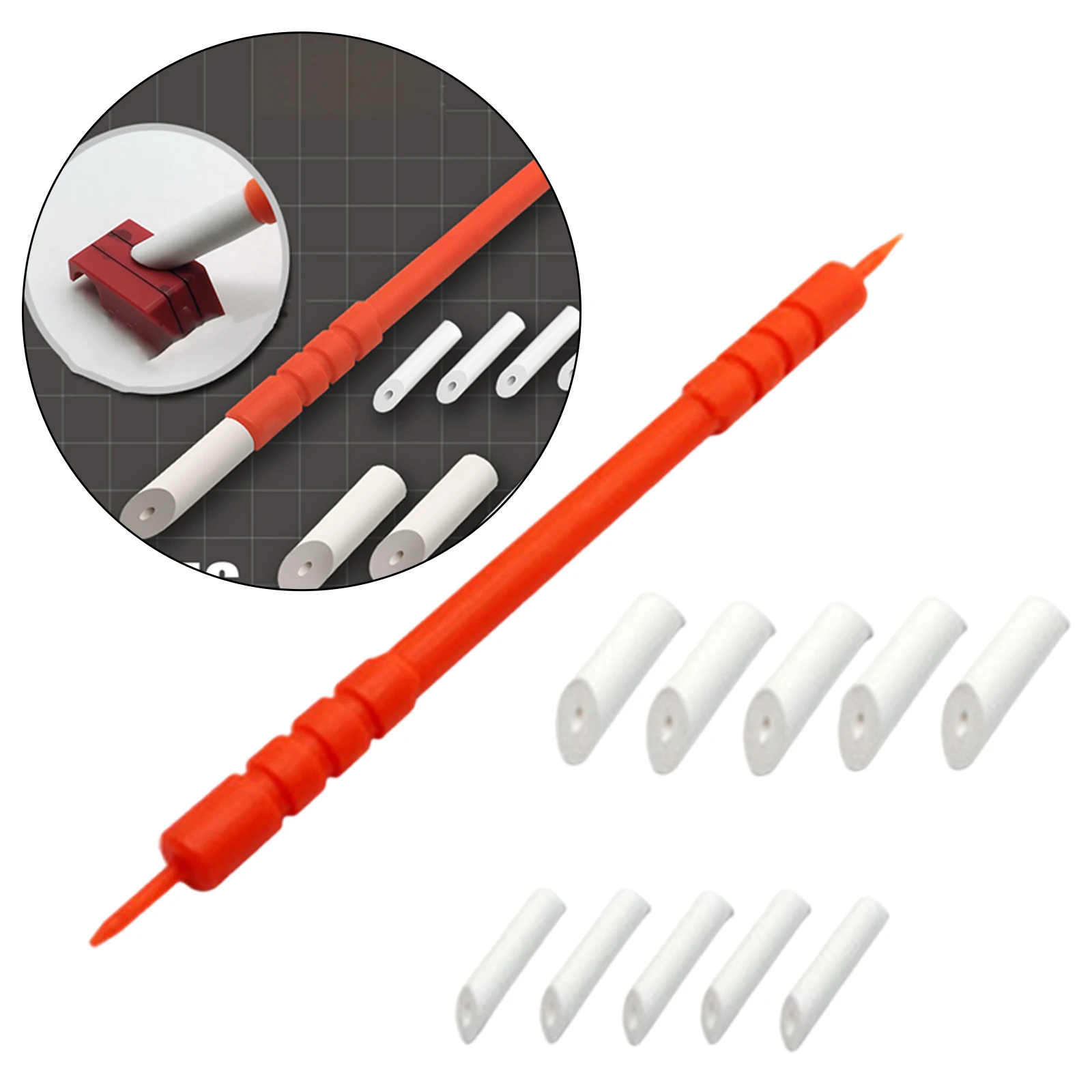 Cleaning Wipe Pen for Aging Seepage Line Pigment Cleaning Wipe Eraser Sticks
