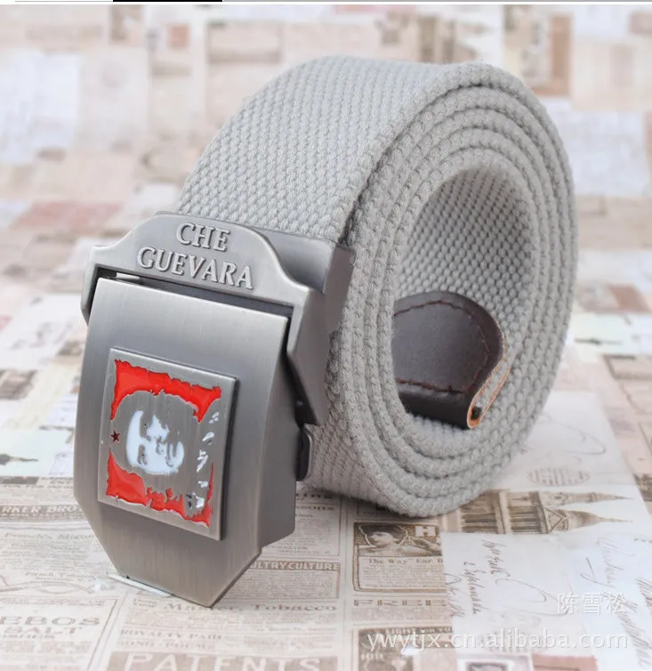 Men's new wholesale thickened canvas belts outdoor (20Colors 110cm Length 3.8cm Width