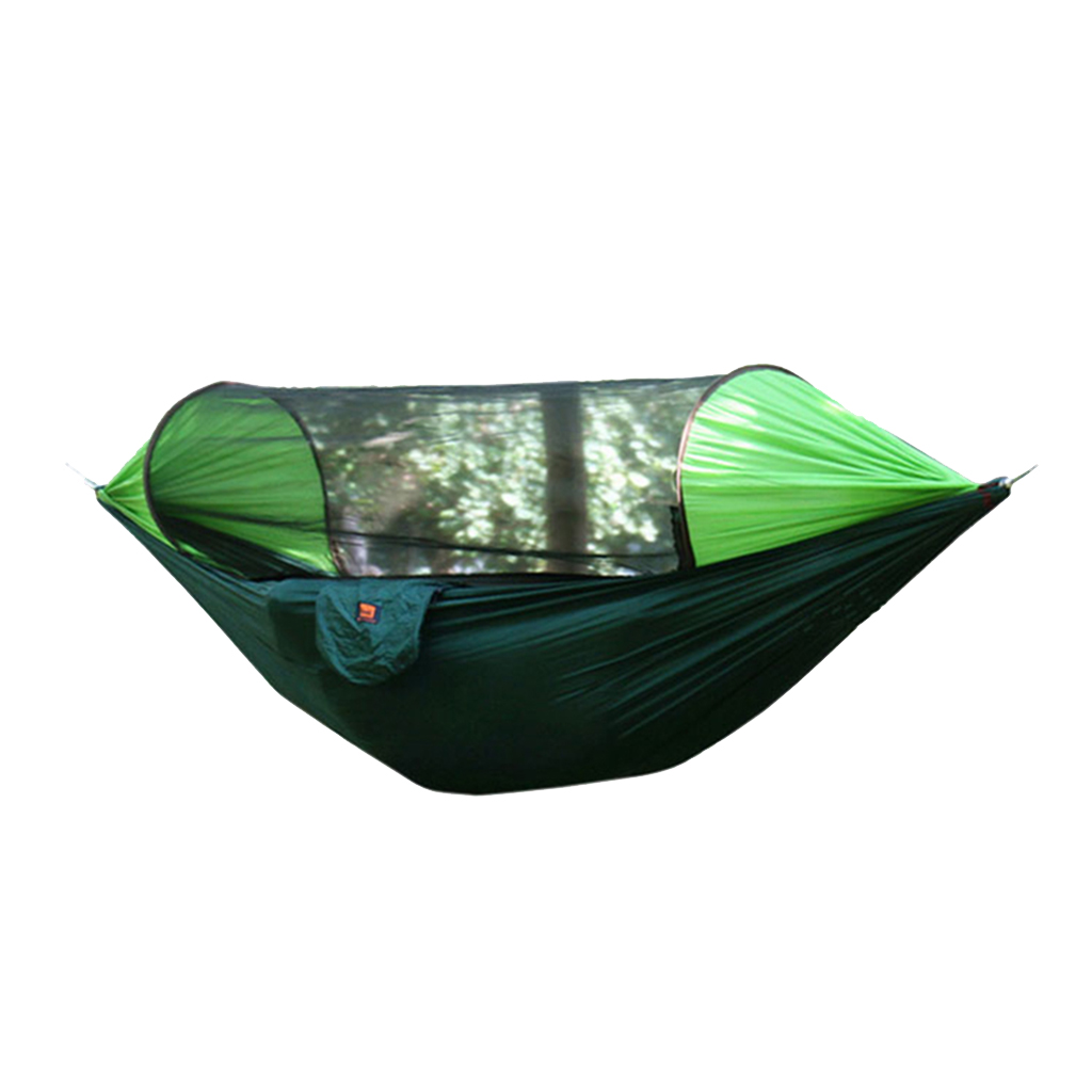 Camping Hammock with Tree Straps with   Net Hammocks Travel Backyard Outdoor Camping Tent Hanging Hammock Bed