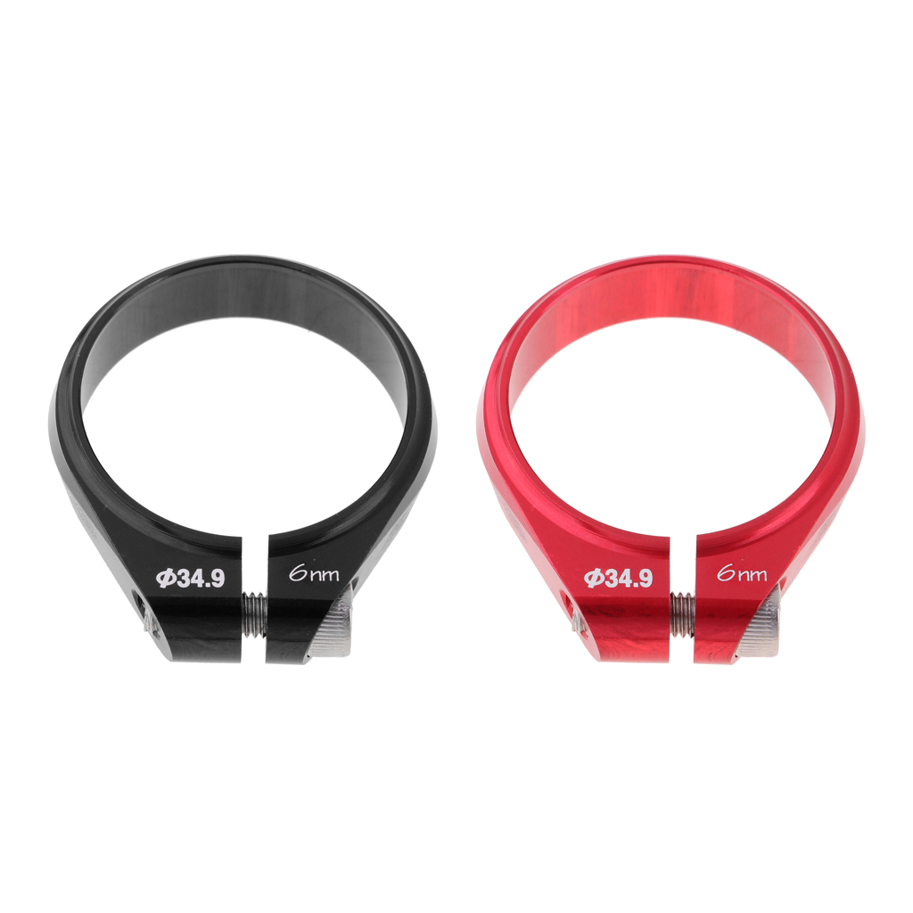 Durable Bicycle Seatpost Clamp Quick Rlease Seat Post Holder Clip for Folding