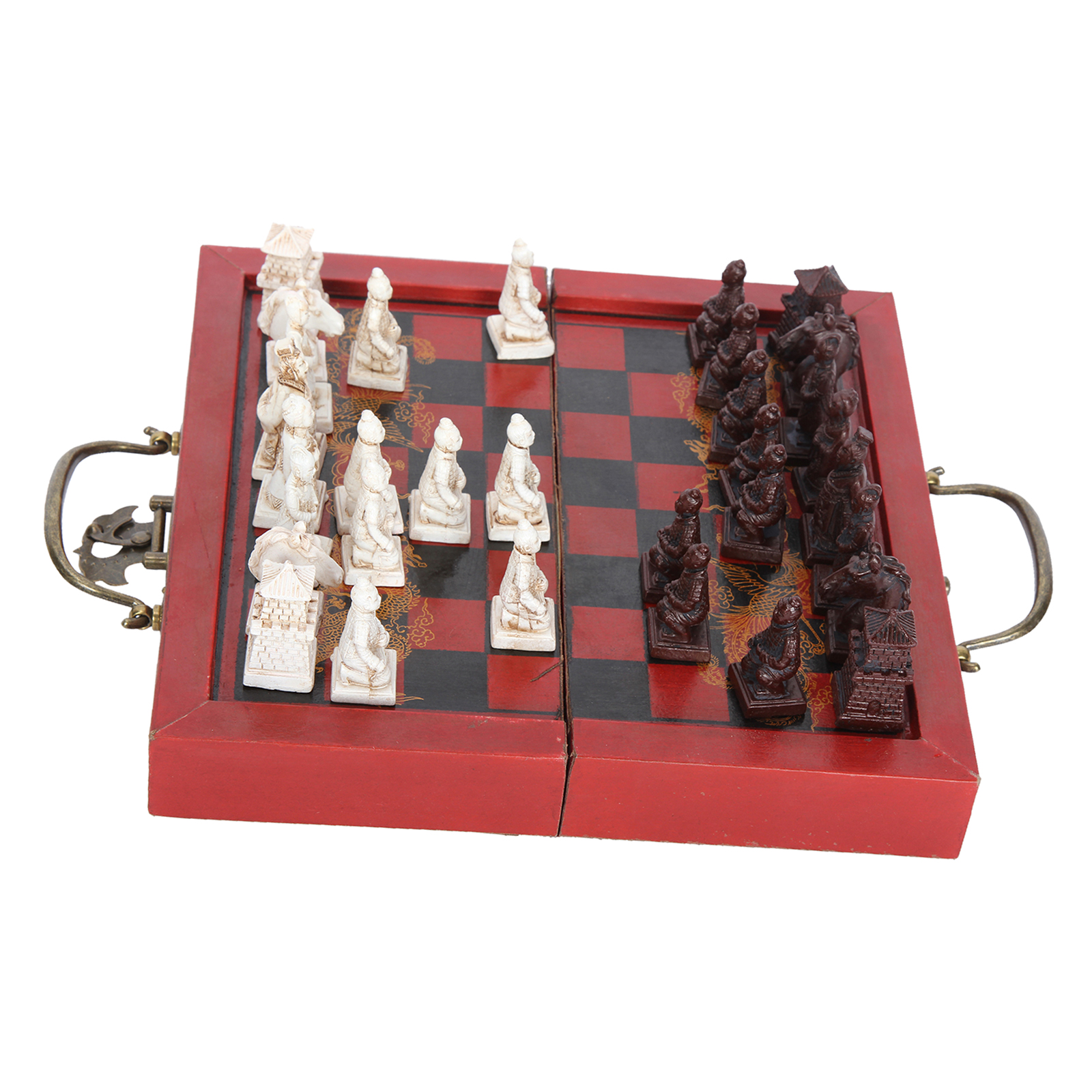 Chinese Terracotta Warriors Antique Chess Set 8