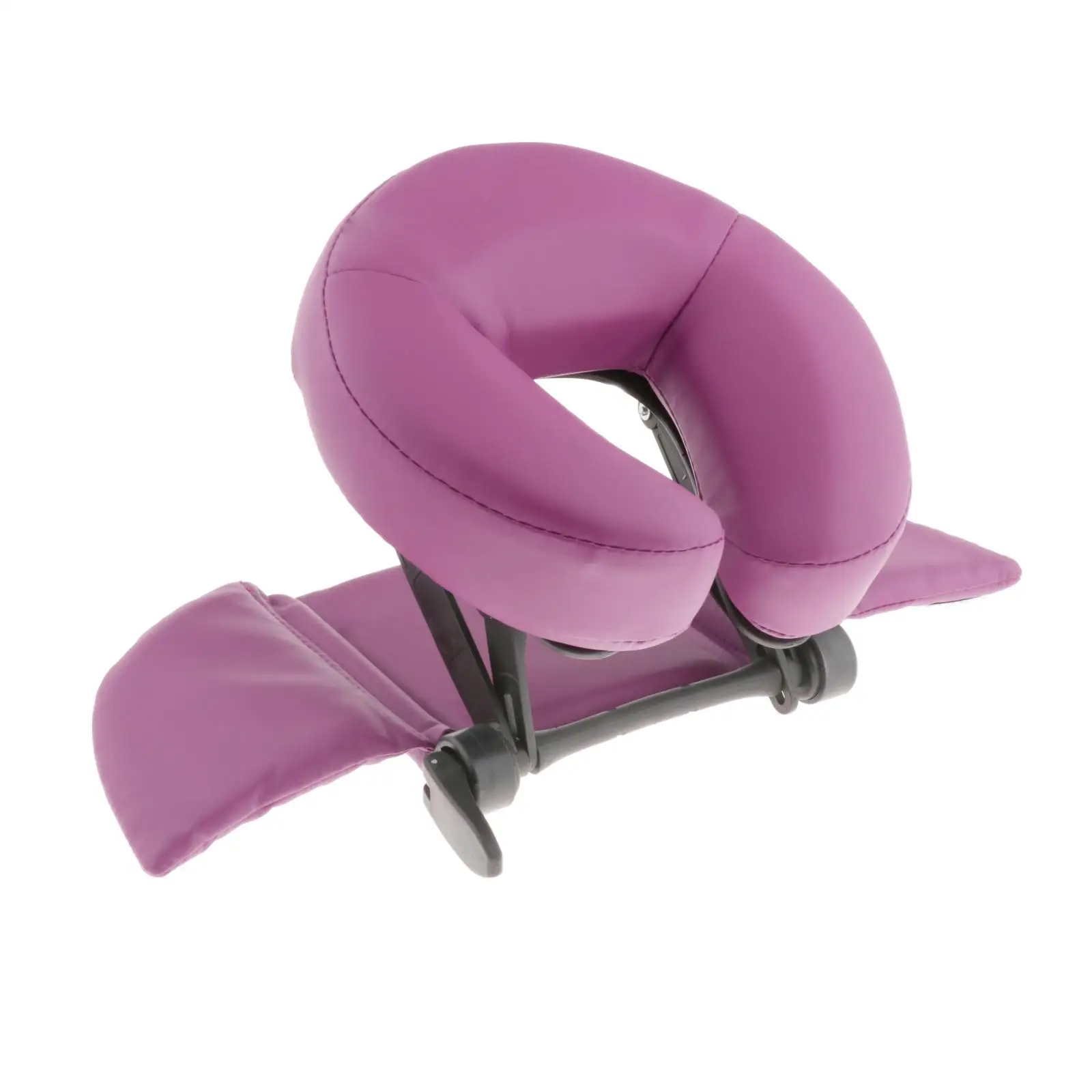 Compact Massage U shaped Table Face Cradle Headrest Platform Self-Adjusting Face Down Cradle Cushion Pillow Replacement 