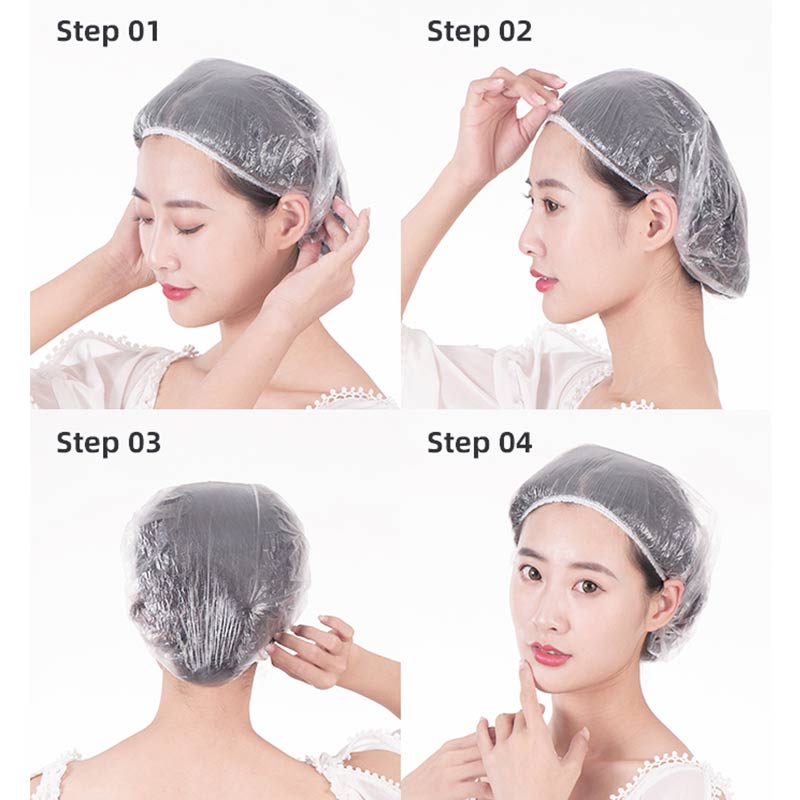 Kit de teinture pour cheveux en plastique jetable, ensemble Kit de teinture pour cheveux en plastique jetable, ensemble