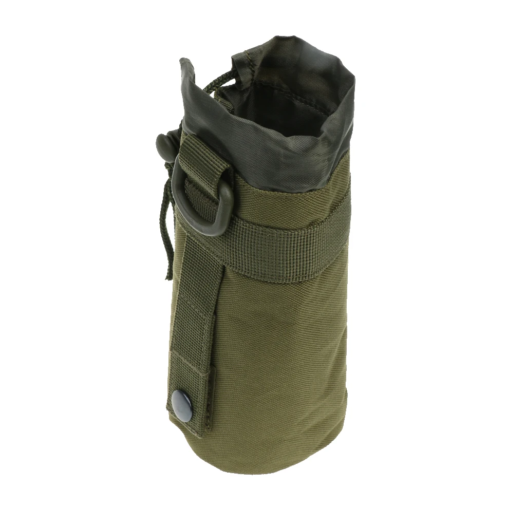 Outdoor Tactical Military Molle Water Bottle Bag Kettle Pouch Holder Green