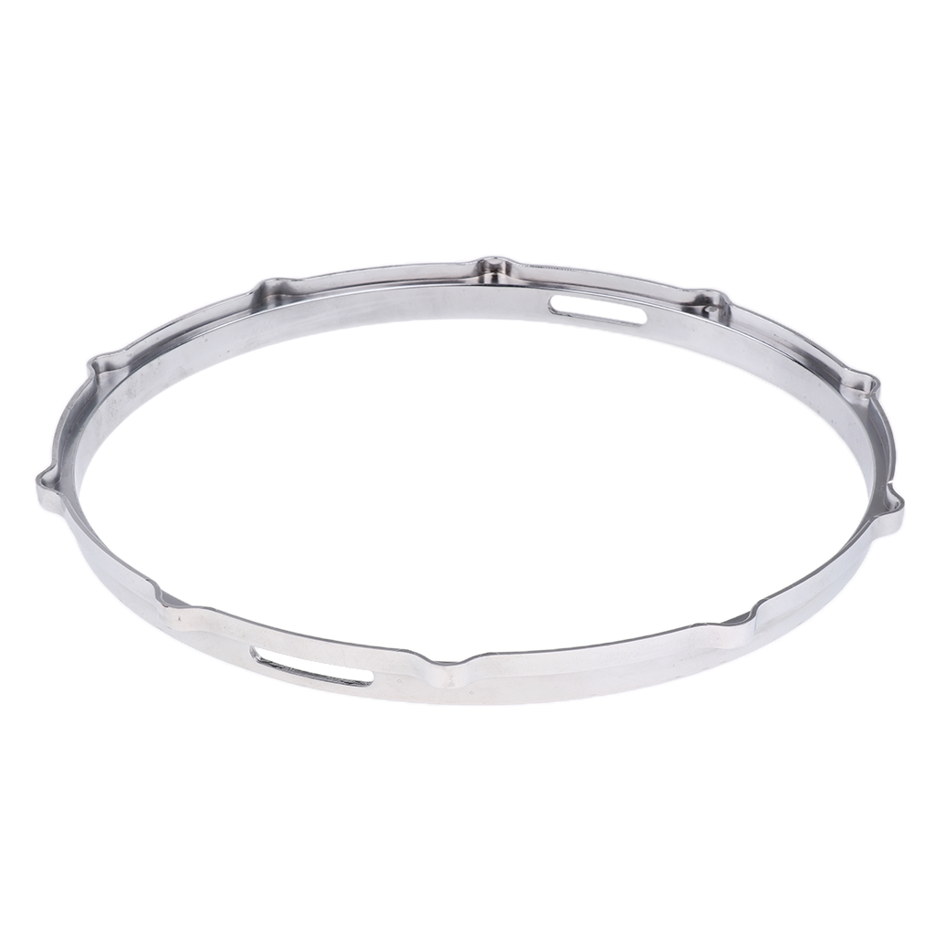 2pcs Snare Drum Plating Hoop Ring Rim 14-inch Percussion Instrument Parts Accessory Drum Hoop Ring Hardware