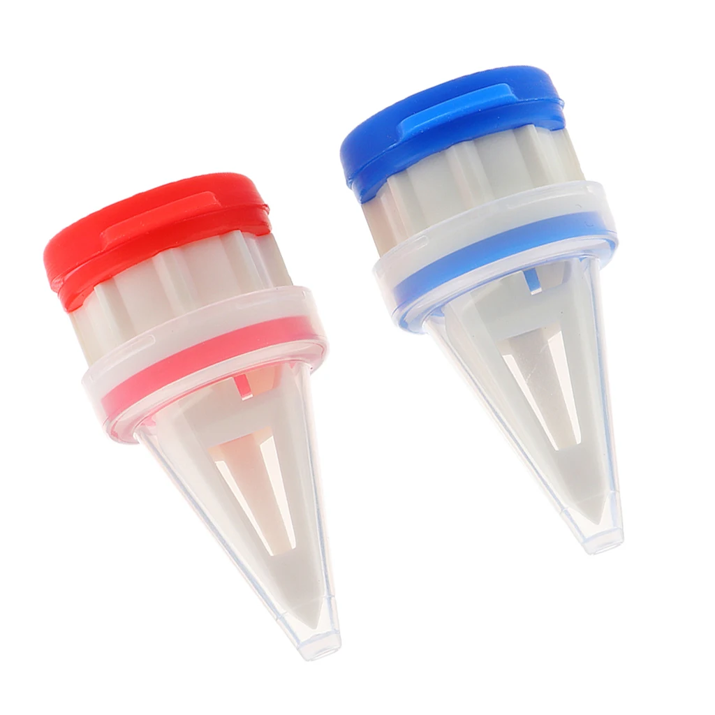 2pcs Milk Beverage Extension Mouth Box Drinks Diverter With Cover Home 