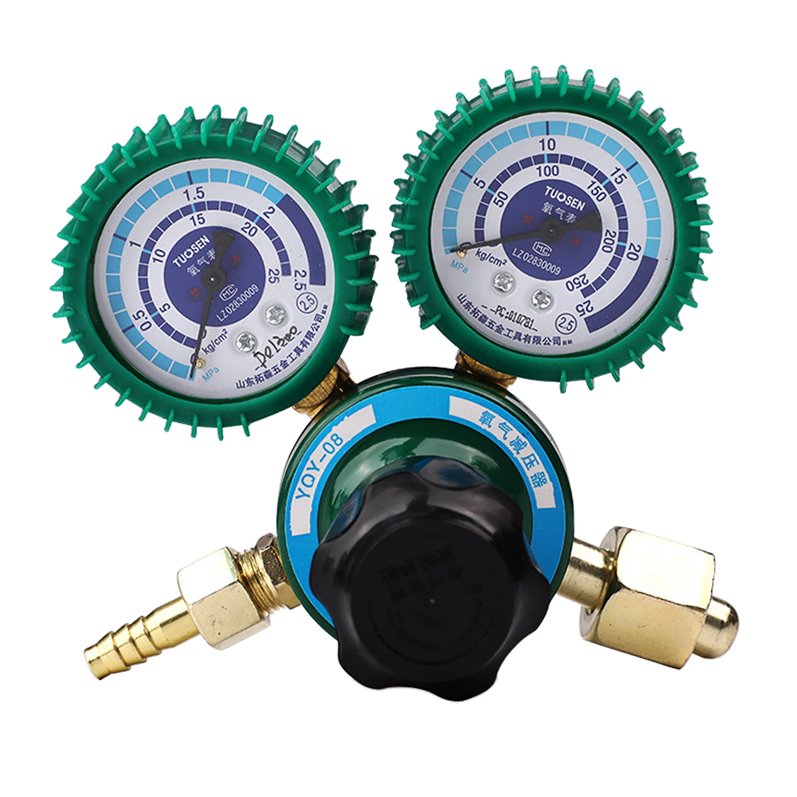 Oxygen Gas Regulator Pressure Reducer Welding Flow Meter for Gas Torch Cutting,
