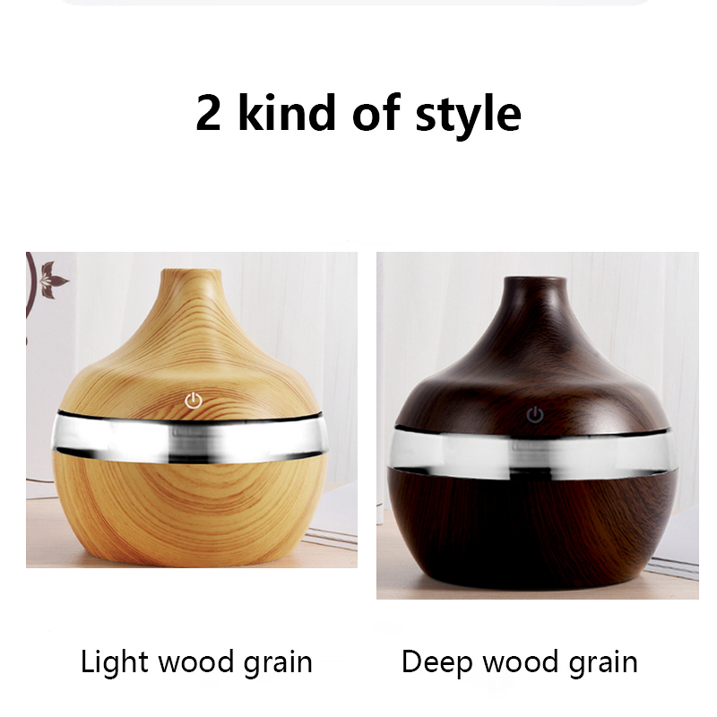 Title 2, 300ML Air Humidifier Essential Oil Diffuser Aro...