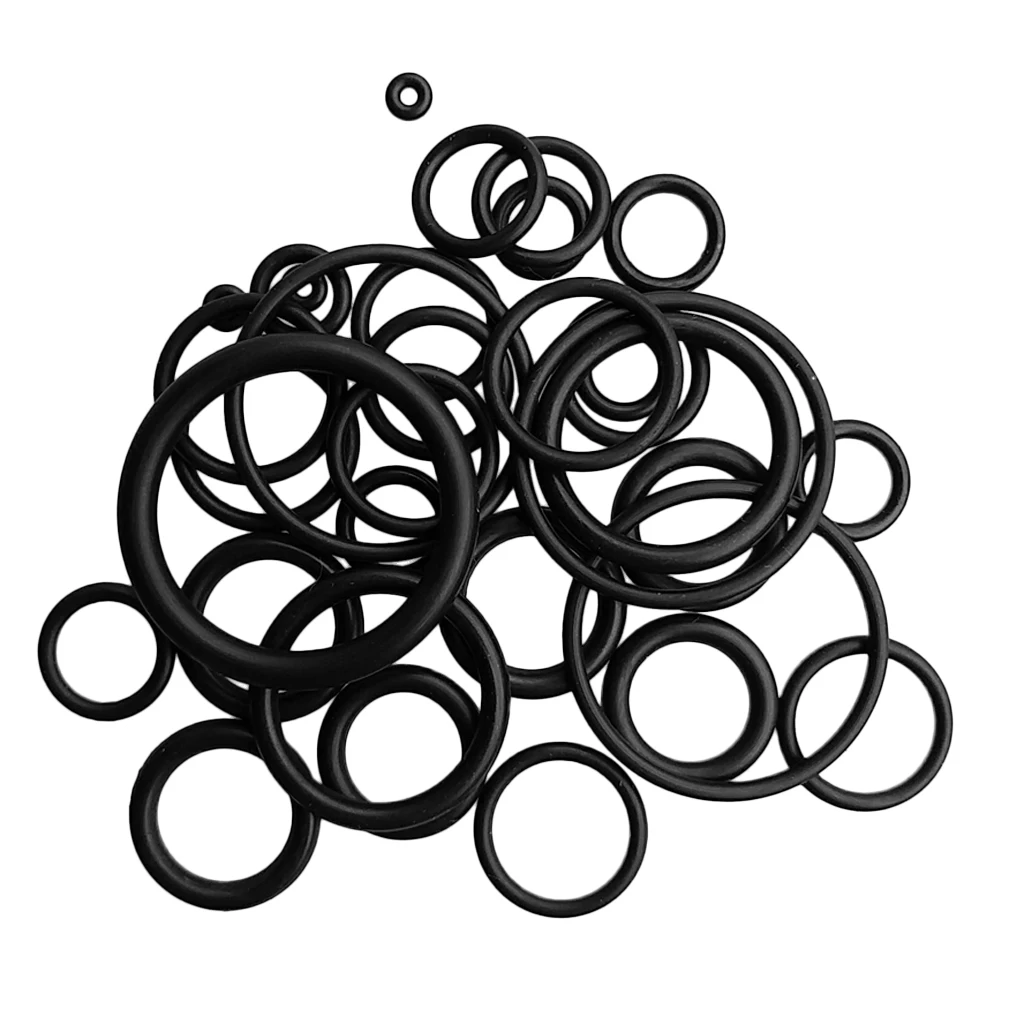 36Pcs Lightweight Rubber O-Ring Repair Spare Replacement Scuba Diving Dive Scuba Valve Inlet O-Ring Tank Neck O-Rings