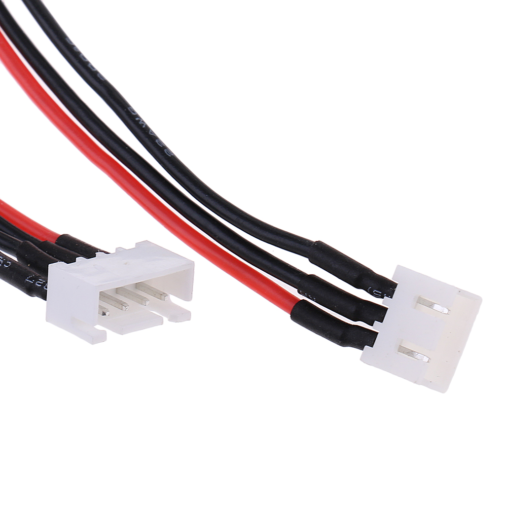 30cm Jst Xh 2S / 3S / 4S Lipo Battery Extension Cable Wires Male / Female for RC Car Boat Airplane, Pack of 3
