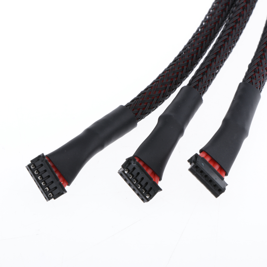 3pcs Brushless Motor Sensor Wire Cable 250mm for 1/10 RC Car Buggy Model Toy