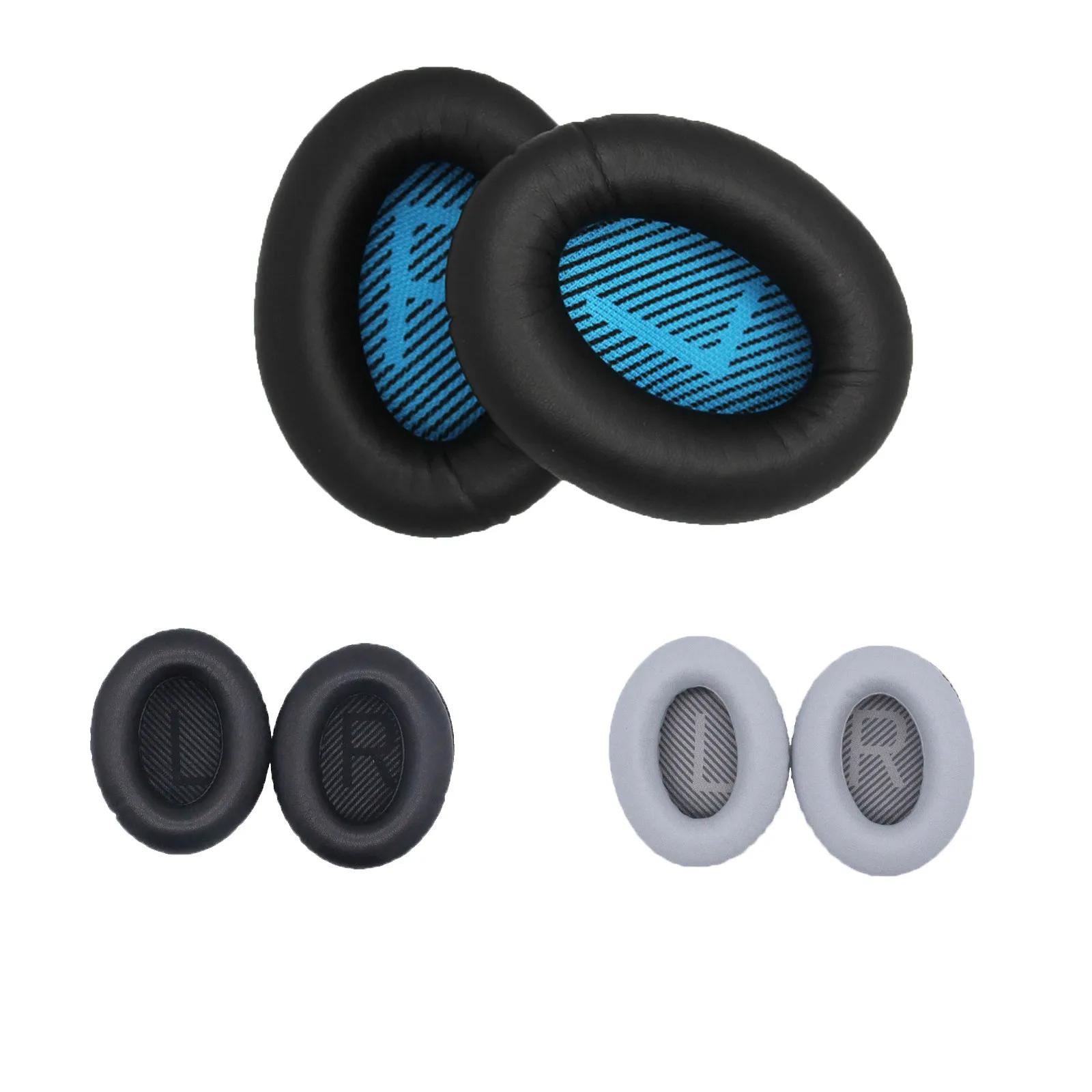 2Pcs Replacement Ear Pads For Bose QuietComfort QC2 QC15 QC25 AE2 AE2W Headphone 