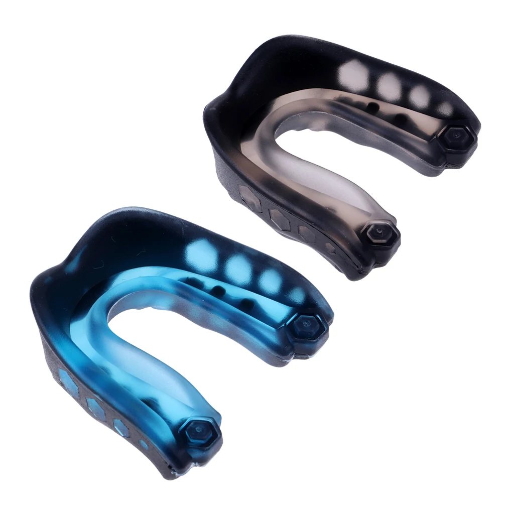 2X Boxing Kickboxing Mouth Guards Football Basketball Rugby Teeth Protector