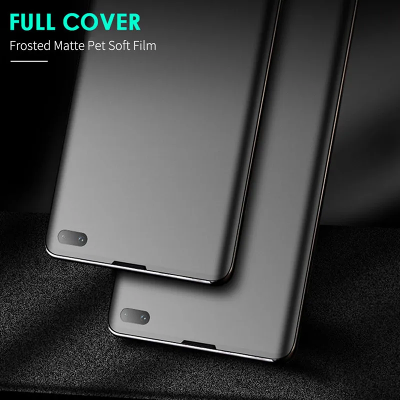 3Pcs Matte Hydrogel Film for Samsung S21 S20 S22 Ultra S10 S9 S8 Plus FE Screen Protectors For Samsung Note 20 10 9 8 Plus S10E phone screen guard