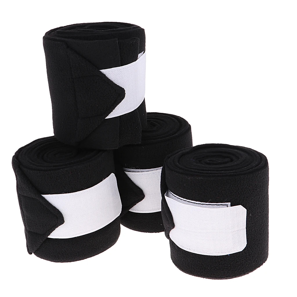 Polar Fleece Bandages Can Be Used During Training, Horse Riding, Racing, Or During Sports