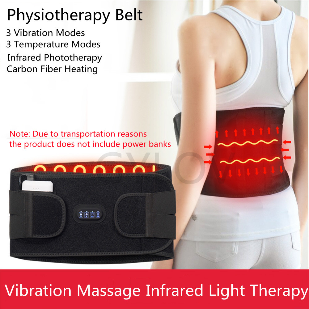 Best of Lower Back Heating Waist Belt Infrared Vibration Massage Belt Belly Cellulite Removal Fat Burning Menstrual Cramps Pain Relief Reviews & Tips