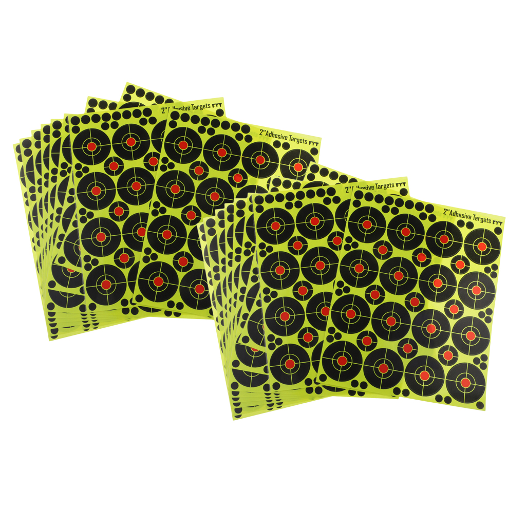 10 Pack Hunting Targets -Sticker & Splatter Reactive Self Adhesive Archery Targets for Hunting Training Practice, 160pcs