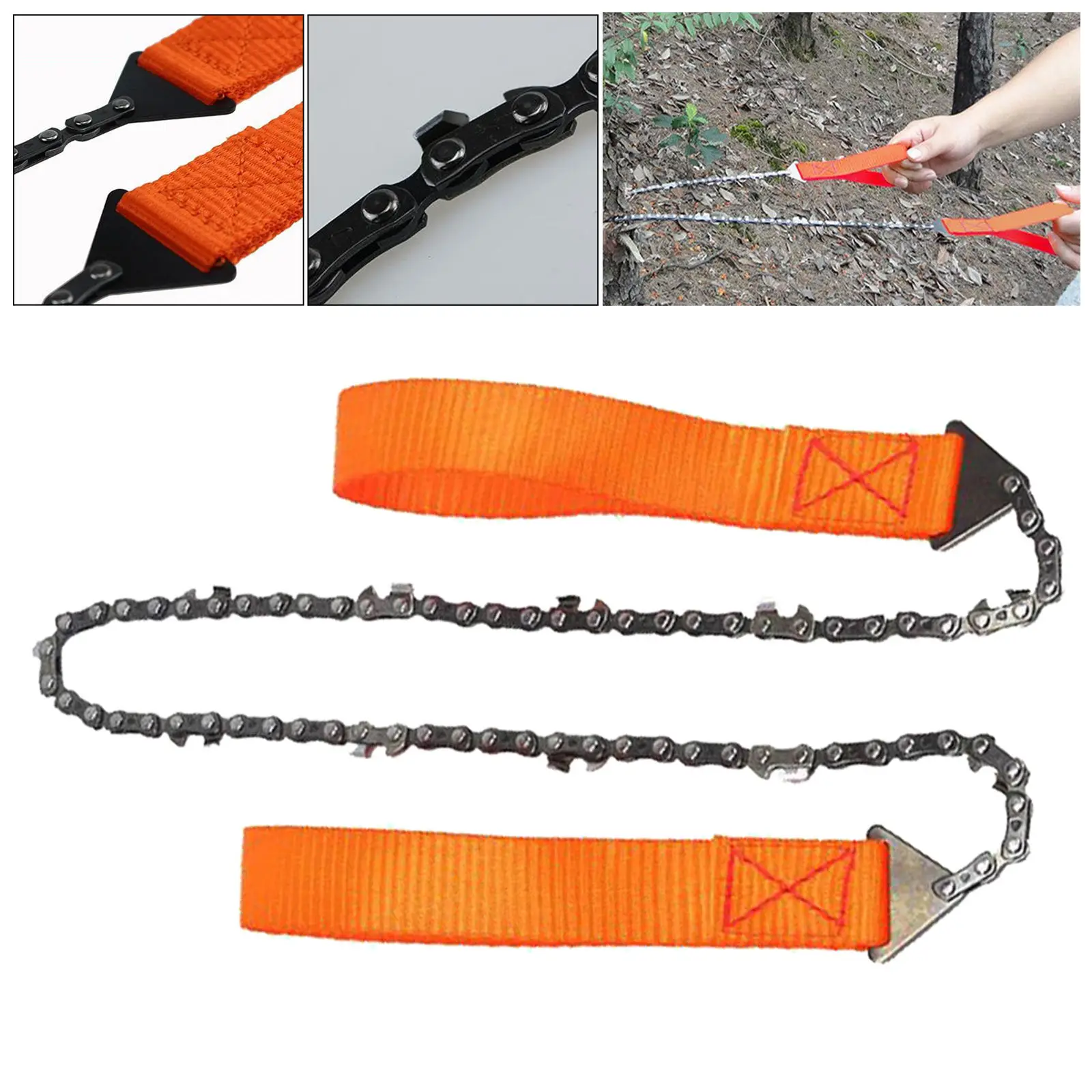   Wire Saw Chainsaw Camping Hiking Hunting Survival Emergency Kit