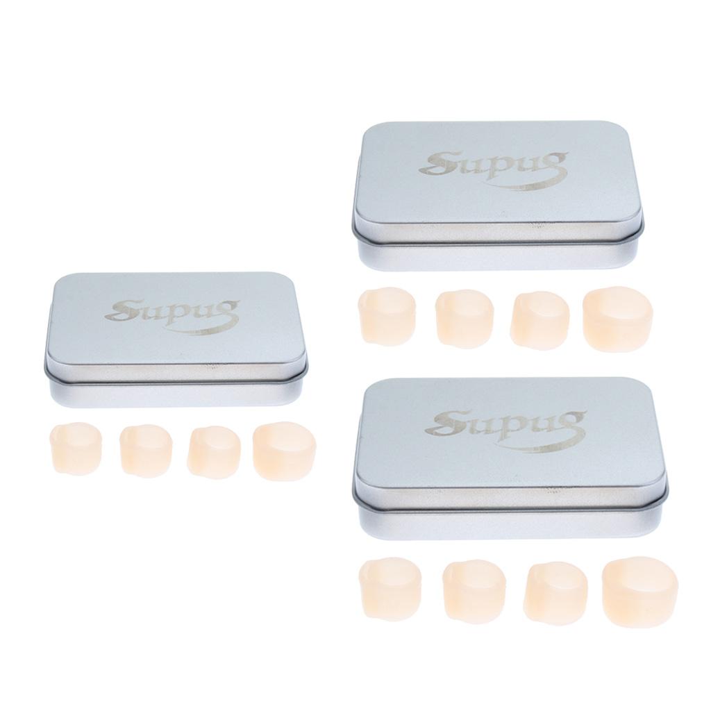 4Pcs Finger Fingertip Pick Plectrum Protector for Guzheng Pipa