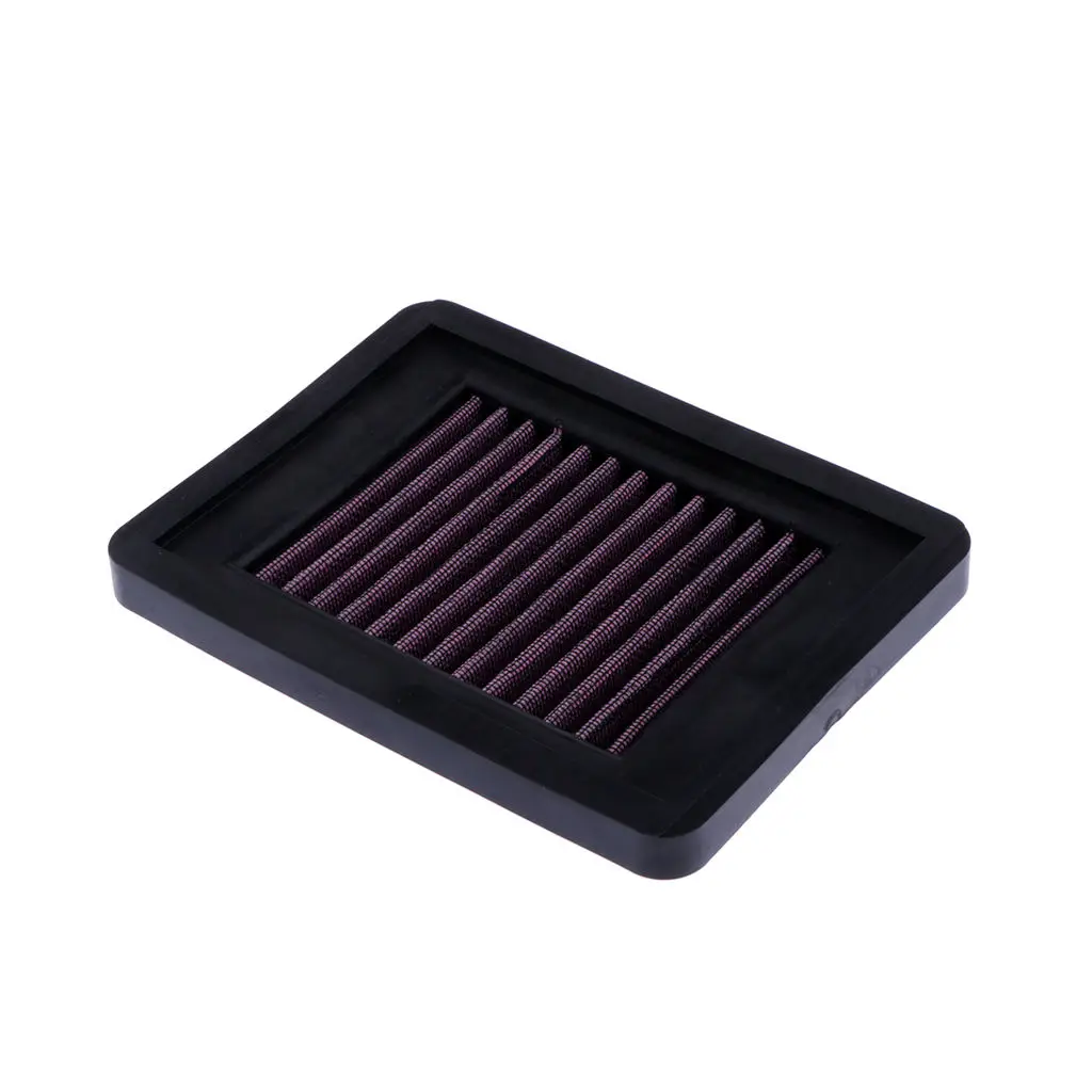 Engine Air Filter, Washable and Reusable for YAMAHA ABS YZF-R3 R25, 150 * 115 * 25 mm