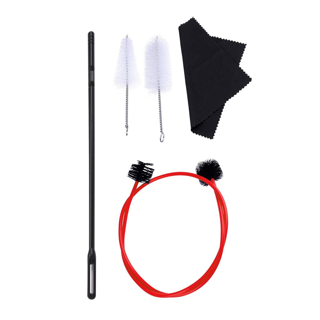 Trumpet Parts Maintenance Cleaning Care Kit 3 Brushes Trumpet Brush For Trumpet Brass Instruments Parts Accessories