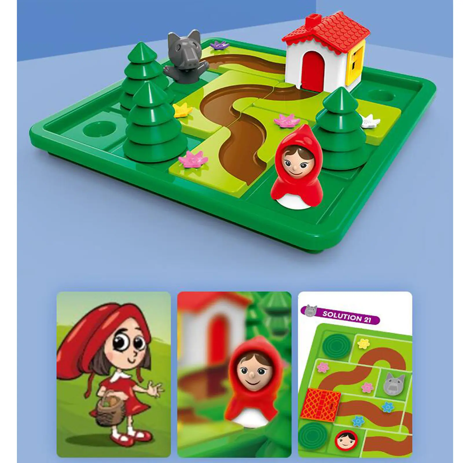 Kids Board Games, Smart Games Sleeping Beauty Logic Educational Travel Game Toy Kids Brain