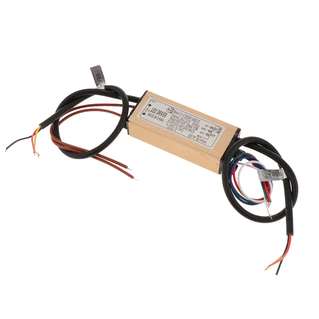 AC24V 3-18W Colorful RGB Underwater Light Driver Low-voltage RGB LED Power Supply Module