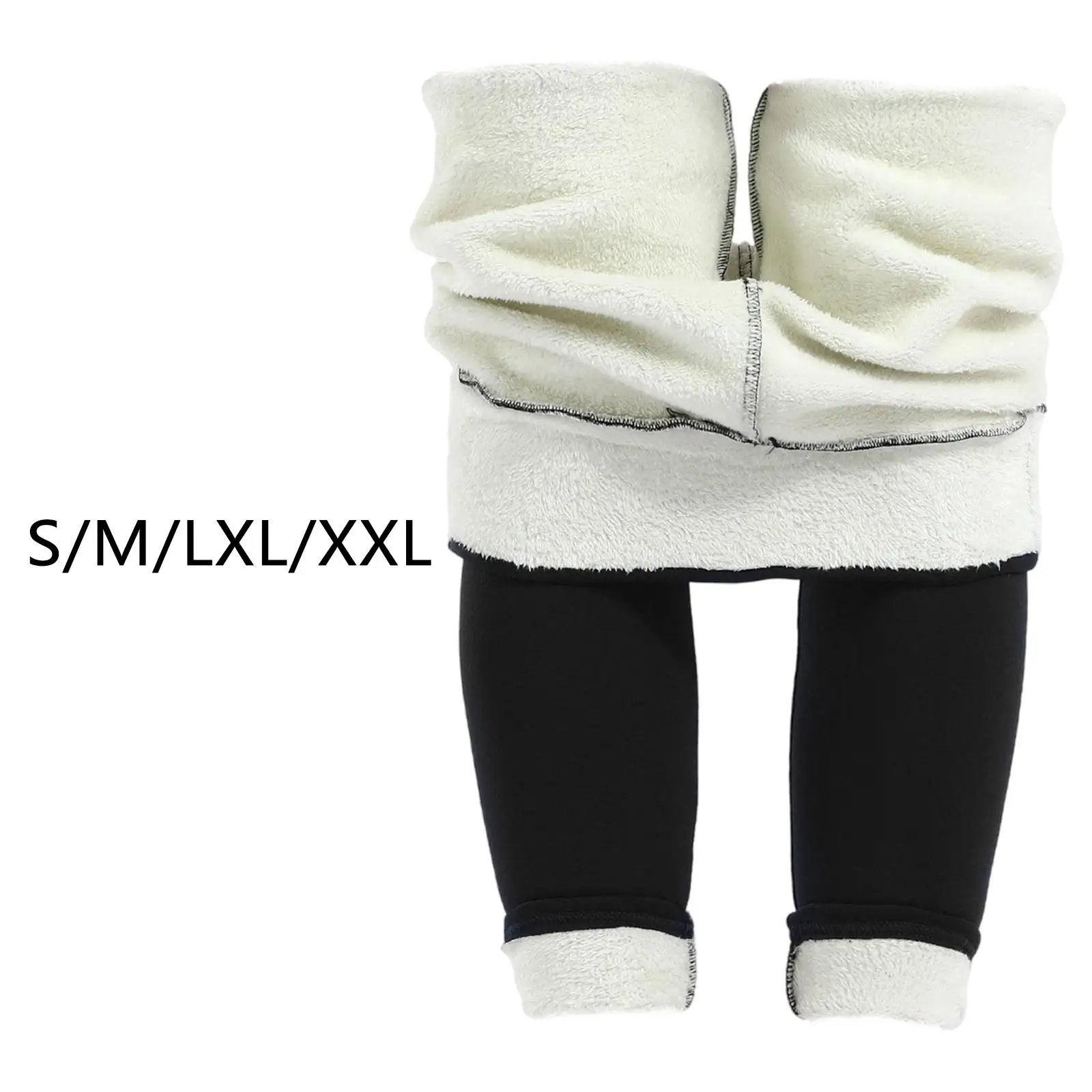 Women Pants Warm Winter Thick Velvet Legging High Waist Leggings Compression Thick Cold Resistant Pants