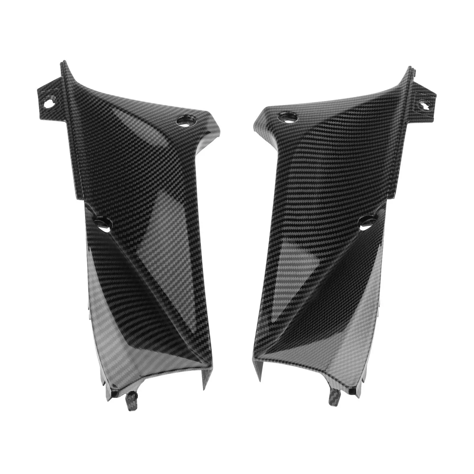 Left Right Exhaust Side Covers Fairing for Yamaha YZF R1 2002 2003 Black