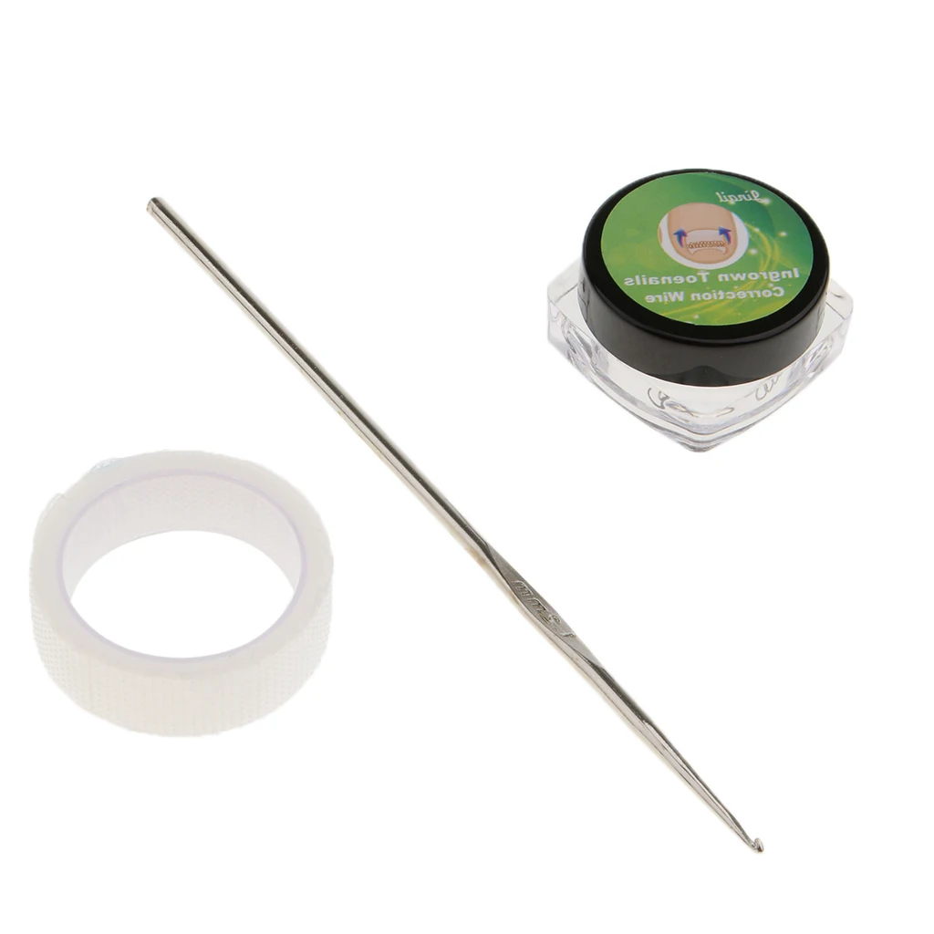 Ingrown Toe Nail Corrector Correction Wire Sticker Hook Foot Care Tools Kit