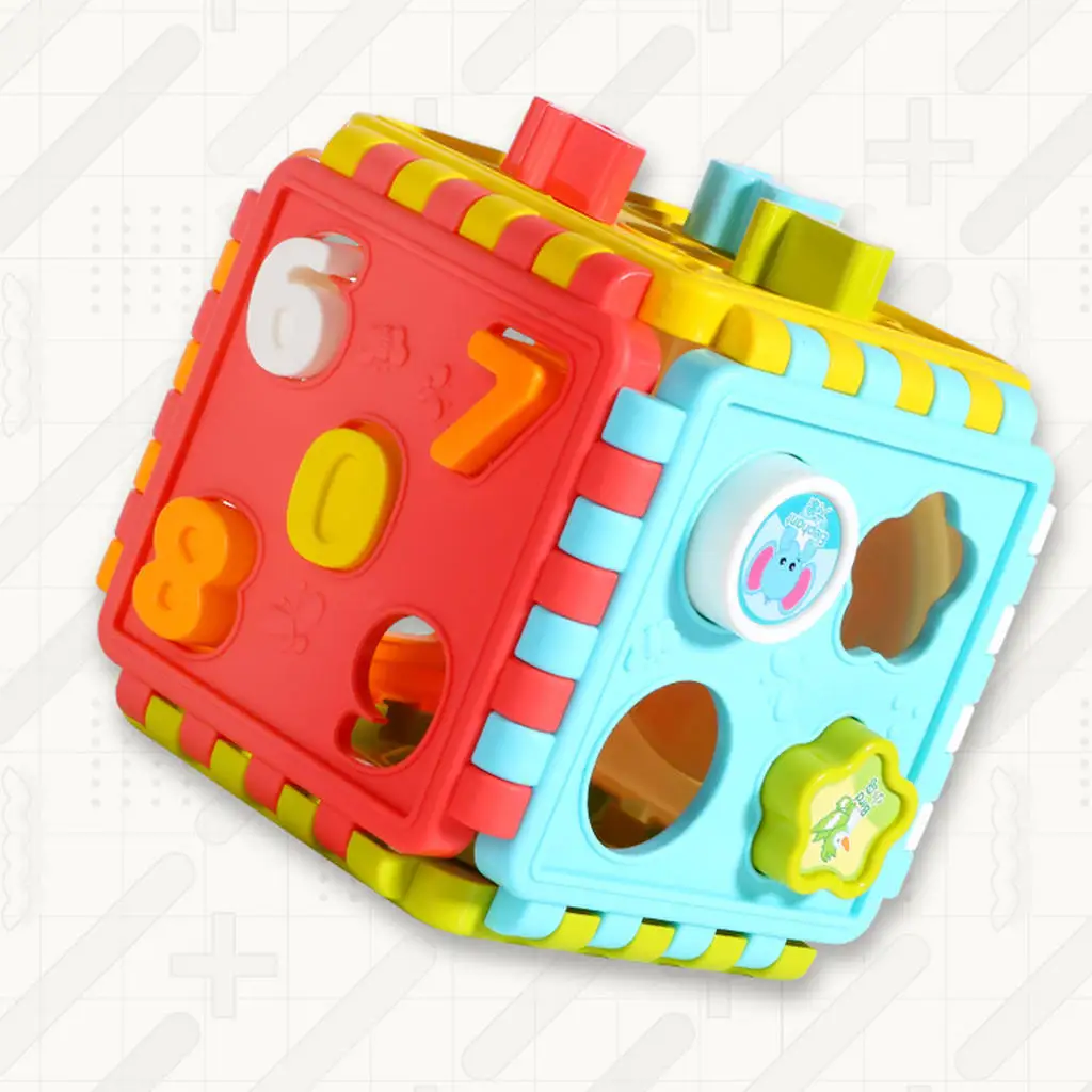 Baby Activity   Colorful Shape Sorter for 1 2 Years Old Boys & Girls