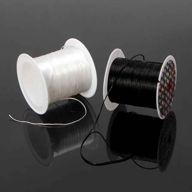 Elastic Clear Beading Thread Stretch Polyester String Cord for Jewelry  Making - AliExpress