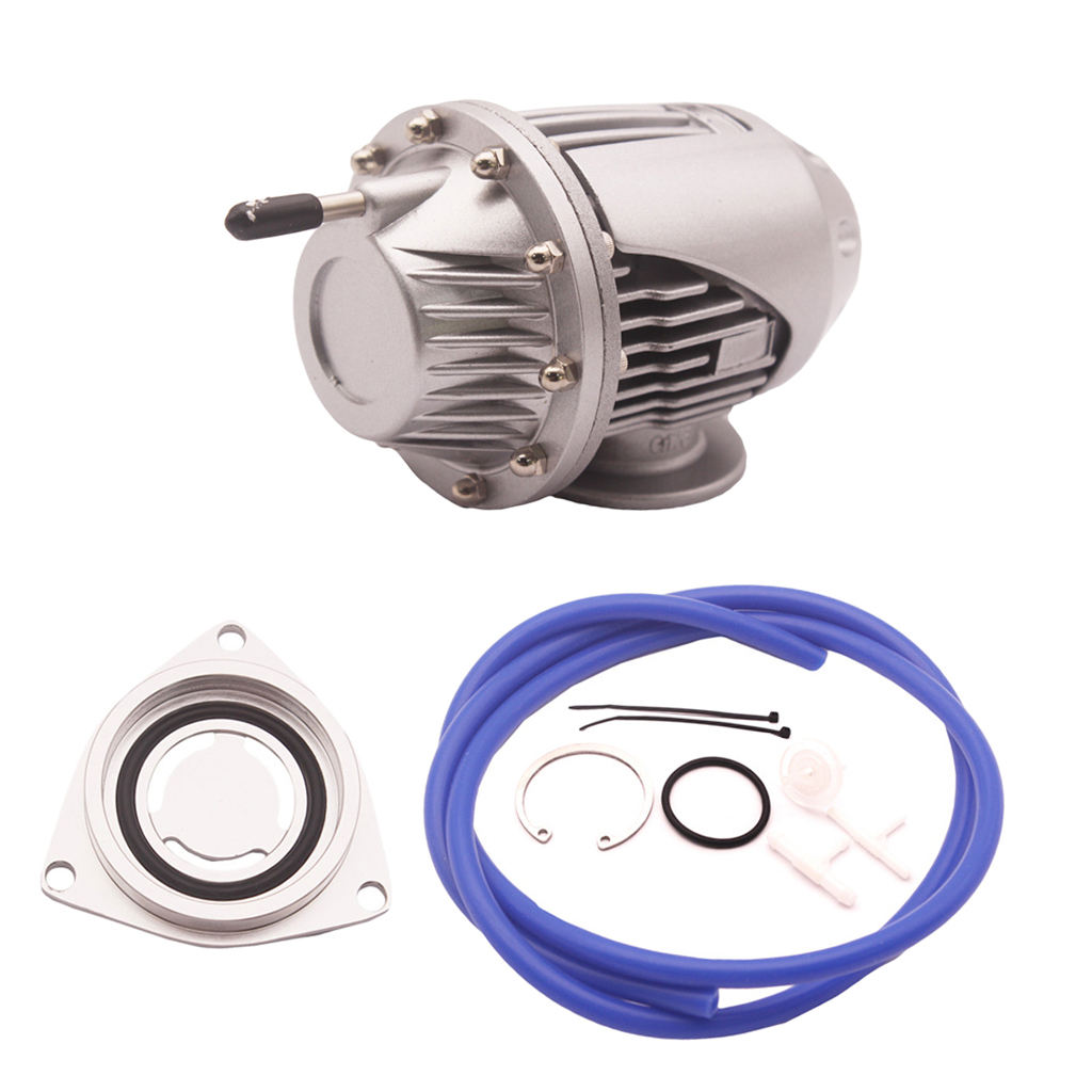 1 Set Car Turbo Billet Blow Off Valve With Adapter Dump Valve For  Hyundai Coupe/Sonata/Veloster 2010-2017 CNC Car Accessories