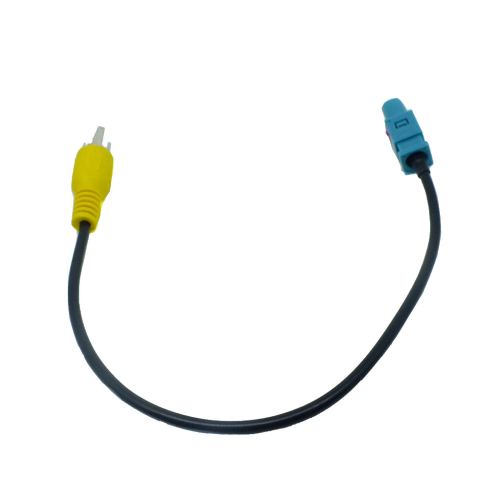 Car Fakra Adapter For Ford Video Blaupunkt NX Rear View Camera Audio Fakra Adapter Cable Video Signal Connect Video Sources