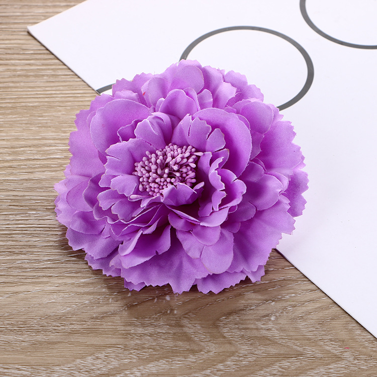 Neue Mode Handgemachte Stoff Pfingstrose Blume Broschen für Frauen Corsage Anstecknadeln Hut Kleid Hochzeit Schmuck Kleidung Zubehör – Detail 5