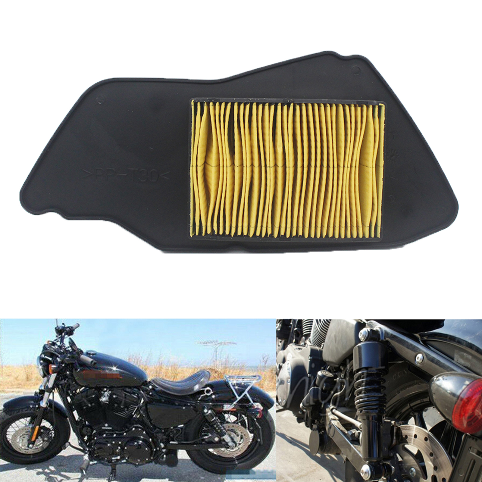 Motorcycle Air Filter Air Clean Element for Yamaha ZUMA 125 YW125 BWS125 5S9-E4451-00-00
