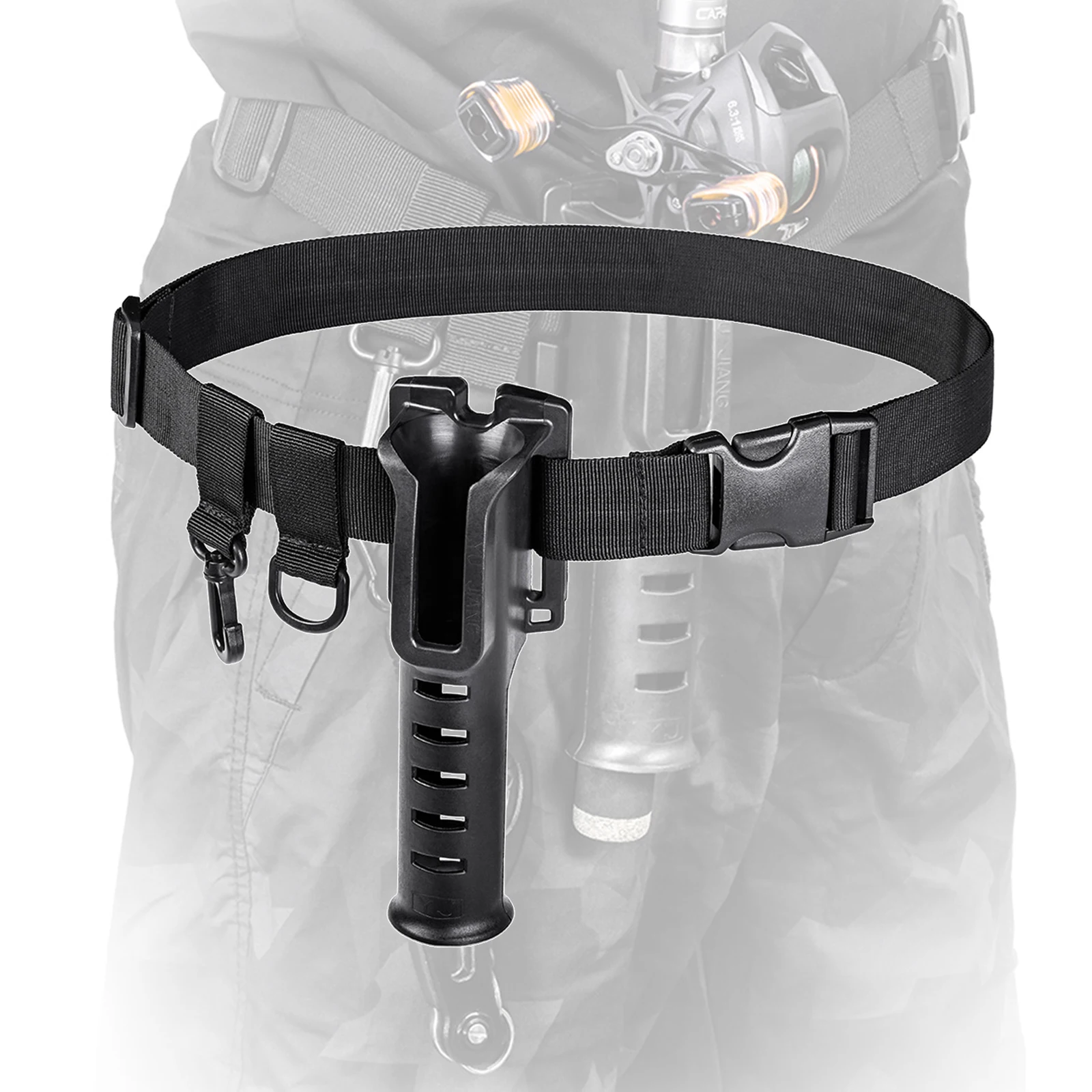 Adjustable Fishing Rod Holder Waist Belt Lightweight Fishing Fight Belts