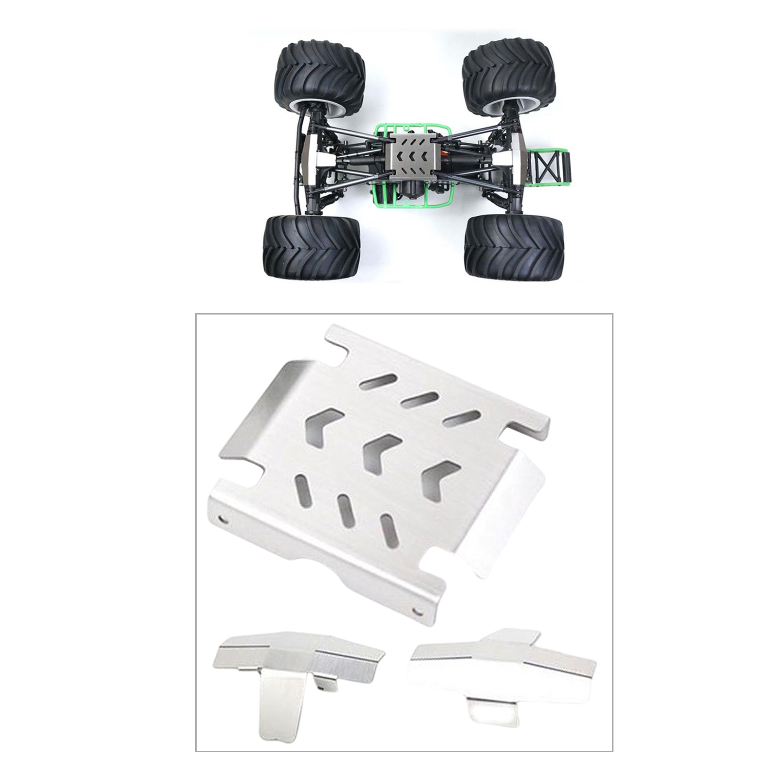 RC Car Upgrade Chassis Armor for LOSI LMT 4WD Axle Buggy Crawler Truck Part