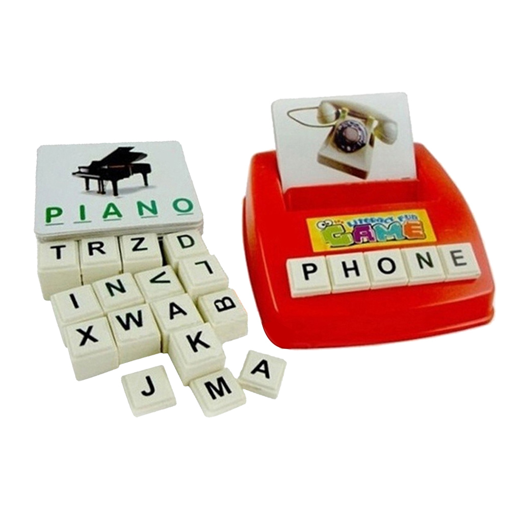 English Spelling Alphabet Letter Machine Educational Toys For Children Kids